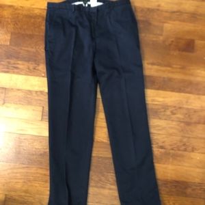 J Crew Casual Navy Cotton Pants